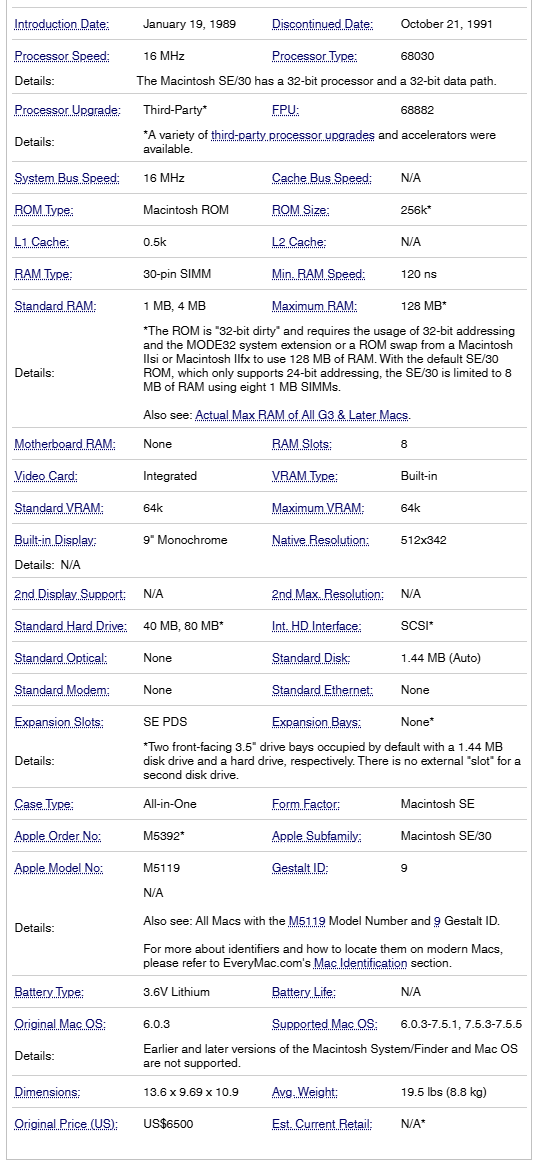 Basics (Macintosh SE/30) - RetroSix Wiki
